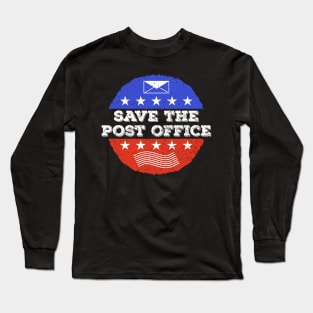 Retro Vintage Save The Post Office Long Sleeve T-Shirt